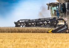 Combine agricole Bare port-cuțit Geringhoff XtremFlex 45