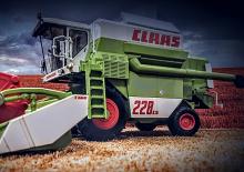 Combine agricole Claas Commandor 228 CS