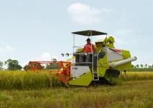 Combine agricole Claas Crop Tiger 30 Terra Trac