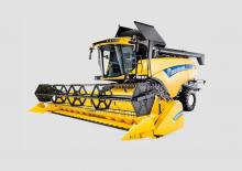 Combine agricole New Holland CX5.90 Laterale  