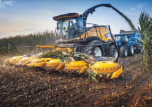 Combine agricole Hedere porumb New Holland 75SFI 10R S Disc Pro
