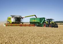 Combine agricole Claas Lexion 740