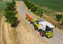 Combine agricole Claas Trion 660 Montana   