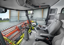 Combine agricole Claas Trion 730 Terra Trac   