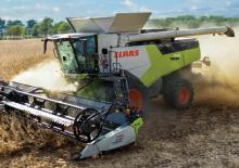 Combine agricole Claas Trion 740 Terra Trac    