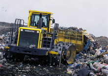 Compactoare de deșeuri Komatsu WF550T-3