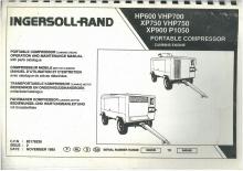 Compresoare de aer portabile - diesel, electrice, pe benzină Ingersoll-Rand HP 600 W CAT