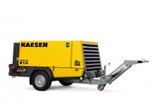 Compresoare de aer portabile - diesel, electrice, pe benzină Kaeser Mobilair M 114