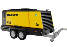 Compresoare de aer portabile - diesel, electrice, pe benzină Kaeser Mobilair M 255/10,3 bar 