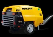 Compresoare de aer portabile - diesel, electrice, pe benzină Kaeser Mobilair M 30/7 bar 