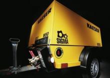 Compresoare de aer portabile - diesel, electrice, pe benzină Kaeser Mobilair M 50E/10 bar 