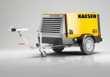 Compresoare de aer portabile - diesel, electrice, pe benzină Kaeser Mobilair M 57/ 7 bar