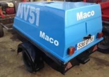 Compresoare de aer portabile - diesel, electrice, pe benzină Sullair MV 51
