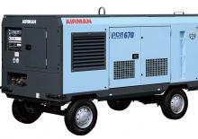 Compresoare de aer portabile - diesel, electrice, pe benzină Airman PDS670S-4C5