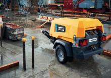 Compresoare de aer portabile - diesel, electrice, pe benzină Atlas Copco XAHS 38 Kd