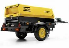 Compresoare de aer portabile - diesel, electrice, pe benzină Atlas Copco XAS 57 Dd