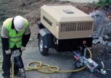 Compresoare de aer portabile - diesel, electrice, pe benzină Doosan 10/105