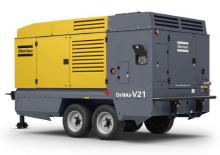 Compresoare de aer staționare - diesel, electrice, pe benzină Atlas Copco DrillAir V21