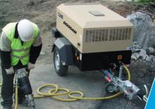 Compresoare de aer portabile - diesel, electrice, pe benzină Doosan 7/31EG