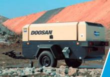Compresoare de aer portabile - diesel, electrice, pe benzină Doosan 7/72