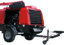 Compresoare de aer portabile - diesel, electrice, pe benzină Rotair MDVS 120 P 