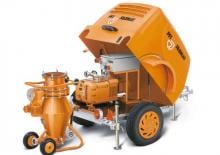 Conveioare cu aer comprimat PFT Combi Silomat C 100