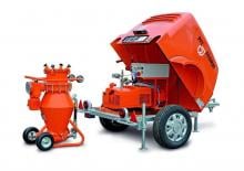 Conveioare cu aer comprimat PFT Silomat C 100