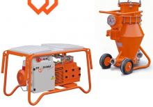 Conveioare cu aer comprimat PFT Silomat trans plus 100