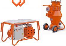 Conveioare cu aer comprimat PFT Silomat trans plus light 100