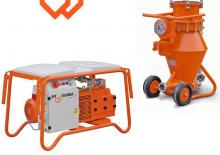 Conveioare cu aer comprimat PFT Silomat trans plus light 100