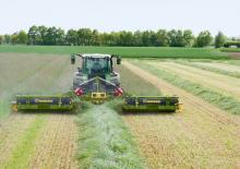 Cositori combinate cu discuri, cu tambur de condiționare Krone EasyCut B 1000 CR Collect