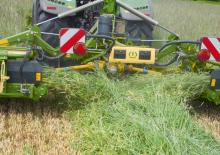 Cositori combinate cu discuri, cu tambur de condiționare Krone EasyCut B 870 CV Collect