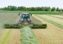 Cositori combinate cu discuri, cu tambur de condiționare Krone EasyCut B 870 CV Collect 