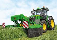 Cositori cu discuri atașate pe față, cu tambur de condiționare John Deere 131