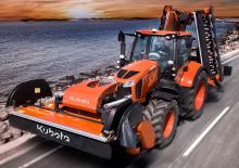 Cositori cu discuri atașate pe față, cu tambur de condiționare Kubota DMC7036T 