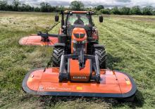 Cositori cu discuri atașate pe față, cu tambur de condiționare Kubota DMC7332T 