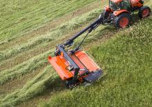 Cositori cu discuri atașate pe față, cu tambur de condiționare Kubota DMC8036R