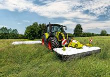 Cositori cu discuri atașate pe față, fără tambur de condiționare Claas Disco 3600 F Profil