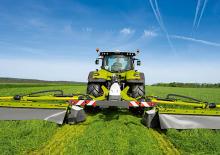 Cositori cu discuri atașate pe spate, cu tambur de condiționare Claas Disco 9200 C Contour 