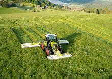 Cositori cu discuri atașate pe spate, cu tambur de condiționare Claas Disco 9200 RC Contour