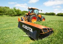 Cositori cu discuri atașate pe spate, fără tambur de condiționare Kubota DM2024