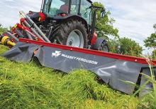 Cositori cu discuri atașate pe spate, fără tambur de condiționare Massey Ferguson DM255 P