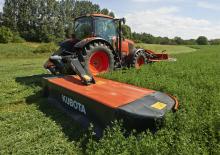 Cositori cu discuri atașate pe spate, fără tambur de condiționare Kubota DM3332