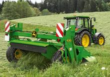 Cositori tractate cu discuri, cu tambur de condiționare John Deere 630