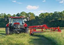 Cositori tractate cu discuri, cu tambur de condiționare Case IH DC133
