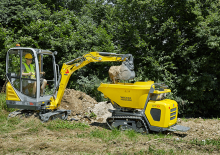 Dumpere pe Şenile Wacker Neuson DT10
