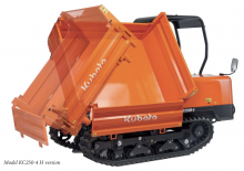 Dumpere pe Şenile Kubota KC 250 HR-4