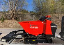 Dumpere pe Şenile Kubota KC110SL-4