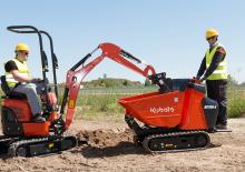 Dumpere Electrice pe Şenile Kubota KC70H-4e
