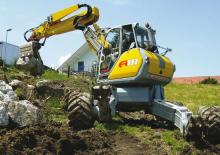 Excavatoare mobile Menzi A 111